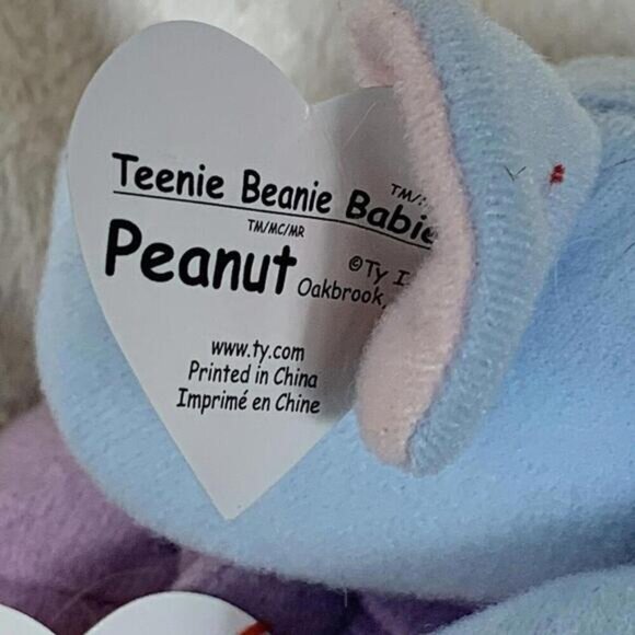 VINTAGE 1993 TY TEENIE BEANIE BABIES McDonalds Happy Meal Toys Lot of 7 - Picture 8 of 9